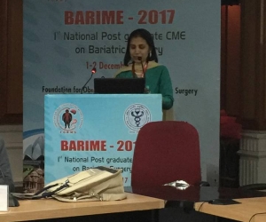 Prestigious key-note address on "Ethics in Surgery" in BARIME conference held at the All India Institute of Medical Sciences (AIIMS)" in New Delhi